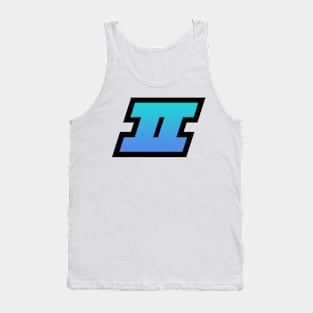 Gemini Light Blue Gradient Tank Top